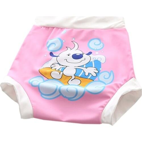Leakproof Cloth Diaper Baby Girl&Boy Learning Swimming Diaper Cute Swimsuit For 6-15KG Baby Girl&Boy Cartoon Children Swimwear
