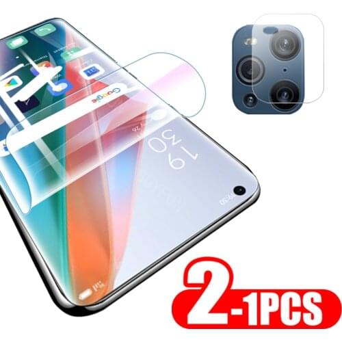 For Oppo Find X3 Pro 1-2PCS Hydrogel Film Screen Protector Camera Protective Film For oppo find x3 Lite x3 neo phone screen film