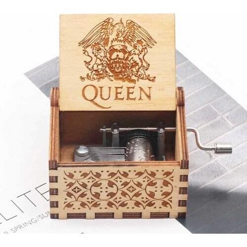 Hot Wooden Hand Crank Queen Music Box Bohemian Rhapsody Theme The Beast And Beauty Christmas GistYou are my sun