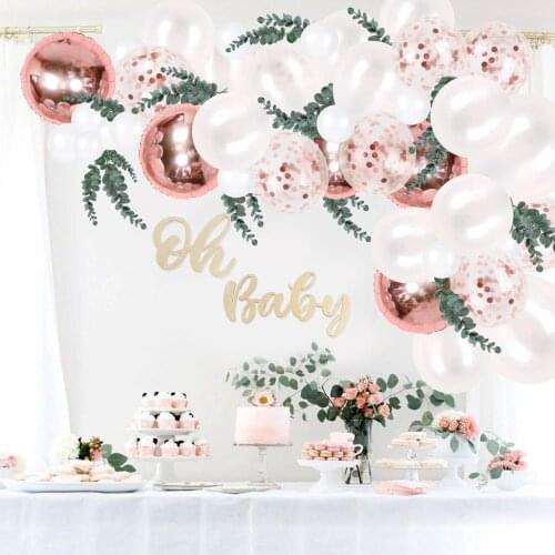 HUIRAN Macaron Balloon Garland Arch Kit Birthday Party Decorations Kids 1st Birthday balloons Wedding Party Supplies Baby Shower