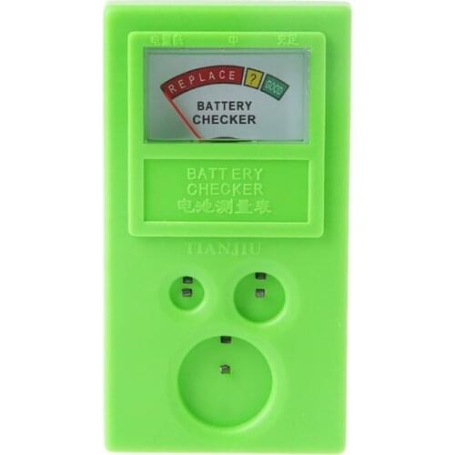 LR44 CR2032 CR2025 Watch Battery Checker Light Weight Button Cell Coin Battery Power Tester