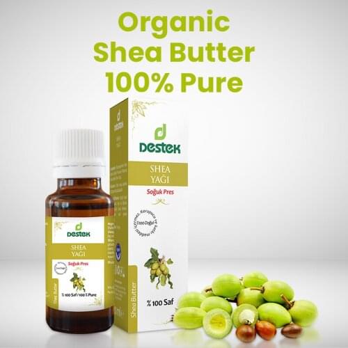 Shea Butter 100% Pure Organic 20 ml Turkish Seed Plant Oils Essential Oils Natural Oils Aromatherapy Oils Natural Vegan Herbal Health Beauty Skin Care Body Care Skin Care Hair Care Body Care