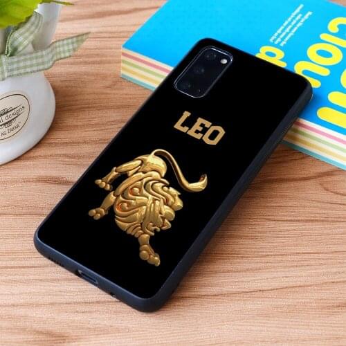 For Samsung Galaxy leo a zodiac sign test Soft TPU border Samsung Galaxy Case