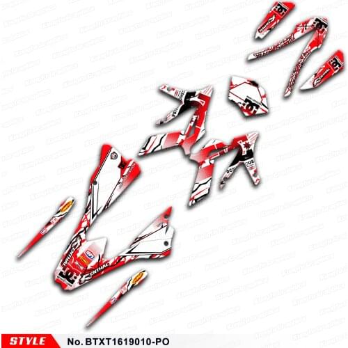 Aftermarket Stickers MX Graphics Decals for Beta X-trainer 250 300 Xtrainer 2016 2017 2018 2019 2020, Style No. BTXT1619010-PO