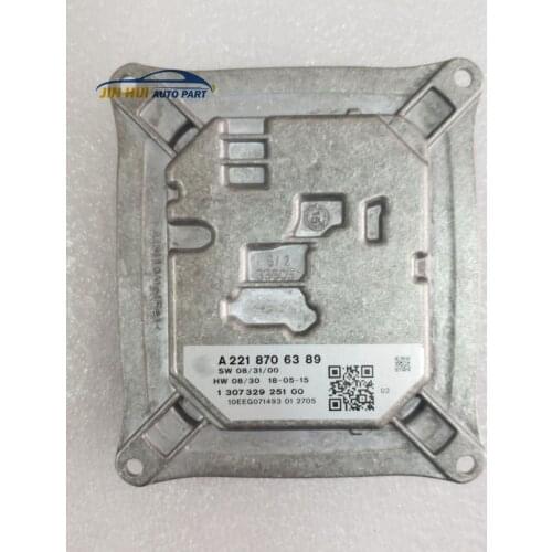 NEW A2218706389 LED ballast Headlight Control Module For Mercedes W221 S-CLASS MOPF 130732925100 A2168203789 A2218706289