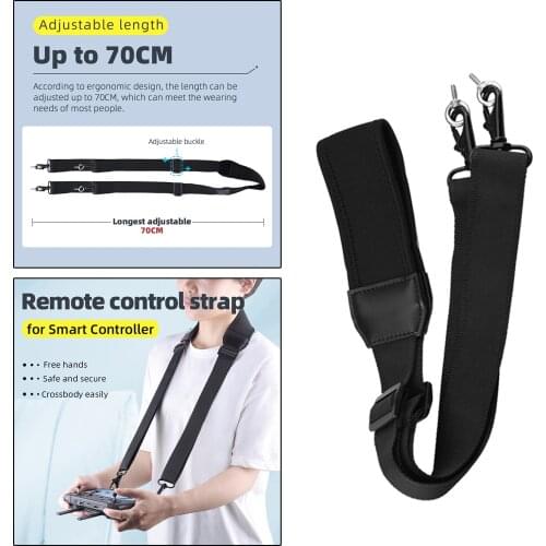 Hanging Lanyard Neck Strap w/ Hook Compatible with DJI Mavic 2, Mavic Air 2, Air 2S Controller