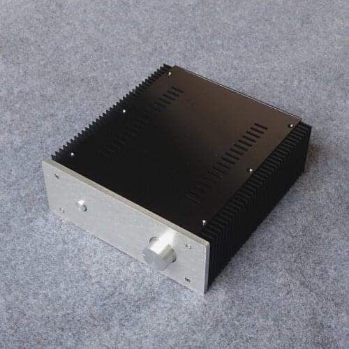 Full aluminum 2409C class A power amplifier chassis psu enclosure HIFI preamp box dac case 240*90*257mm