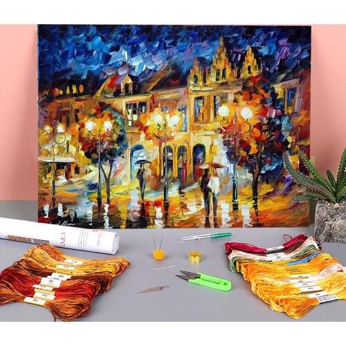 The Return To Dreams Pre-Printed 11CT Cross-Stitch Full Kit Embroidery DMC Threads Handicraft Craft Handmade Wholesale