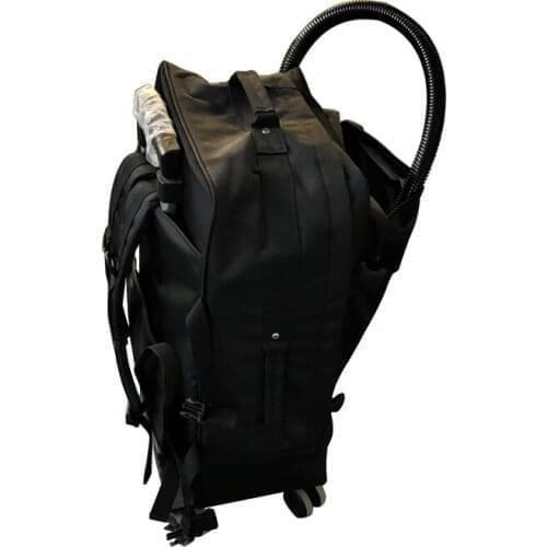 Industrial laser cleaning machine metal steel rust oil laser clean machine 50w backpack max raycus