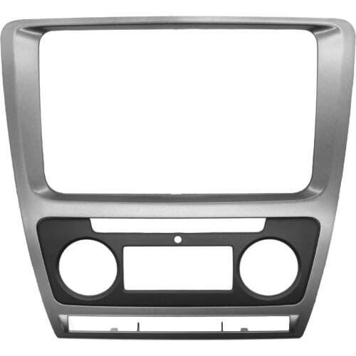 2 Din Car Refitting DVD fascia Frame fit for Skoda Octavia Dash Mount Trim Kit Frame Audio Fascia Stereo Radio DVD CD Panel