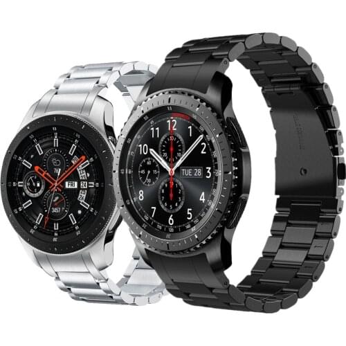Gear S3 Frontier band for samsung galaxy watch 46mm Gear S3 Classic band Stainless Steel strap watchbands No Gaps pulseira belt