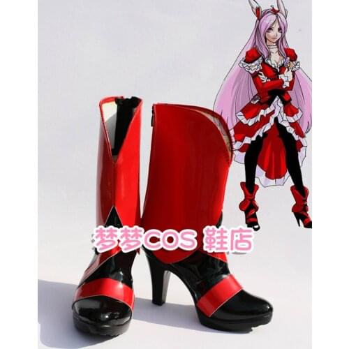 Pretty Cure Cure Passion Cosplay Boots Shoes Anime Party Cosplay Boots Custom Made for Christmas Halloween Party