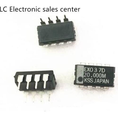 10pcs In-line active crystal oscillator OSC DIP-8 KSS EXO-3 20.000MHZ 20M 20MHZ