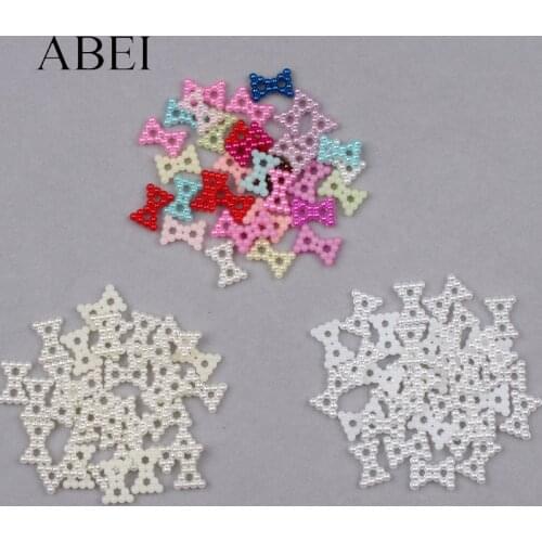 1000pcs ABS Pearls Bead Handmade Loose Beads DIY Crafts Ornaments Garments Accessories Gem Wholesale