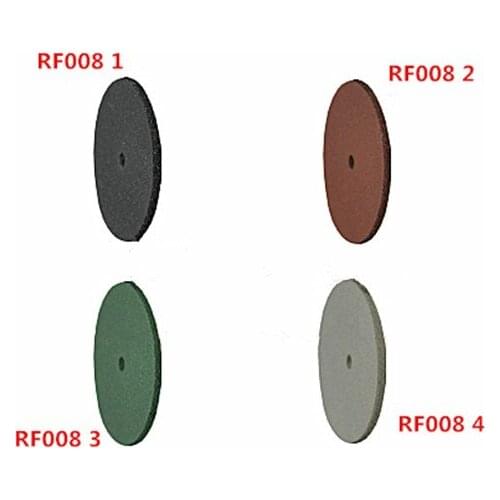 40pcs/bag Mixed 4 Colors 2.35mm Dental Lab Polishing Wheels Silicone Rubber Polishers 22*1mm