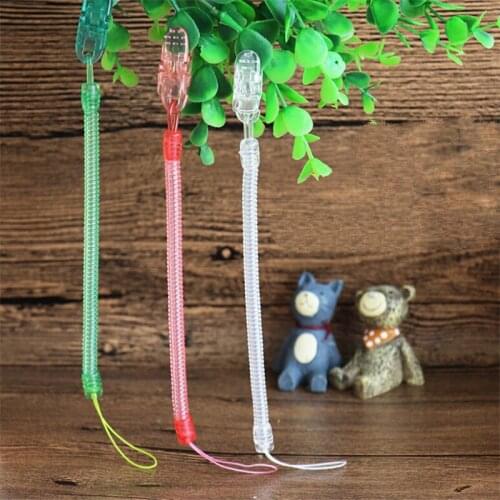 Pacifier Clip Dummy Clip Holder Cute Pacifier Clips Soother Chains Baby Teething Toy For Baby Chew