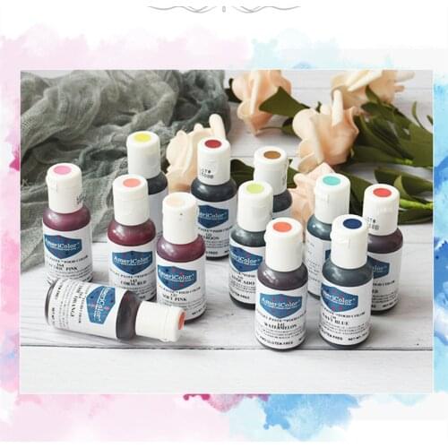 Americolor natural food coloring bakeable cake dessert beverage cream baking tint coloring kitchen baking supplies