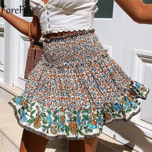 Женские юбки с высокой талией Forefair China At AliExpress