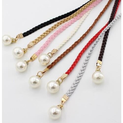 ITSSIBUK 2009 Spring and summer new style lady fashion knot PU waist chain dress weaving waist rope