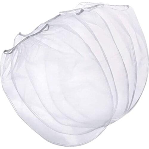 JFBL Hot Paint Strainer Bag 5 Gallon Paint Strainer with Elastic Top Opening White Fine Mesh Filters Bag for Paint Gardening