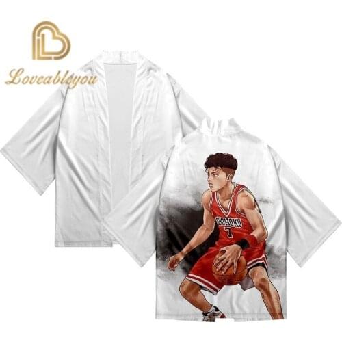 2020 New Japan Anime Kimono Basketball New Design Cosplay for Women/Men Hot Sale Summer Summer Casual Clothes