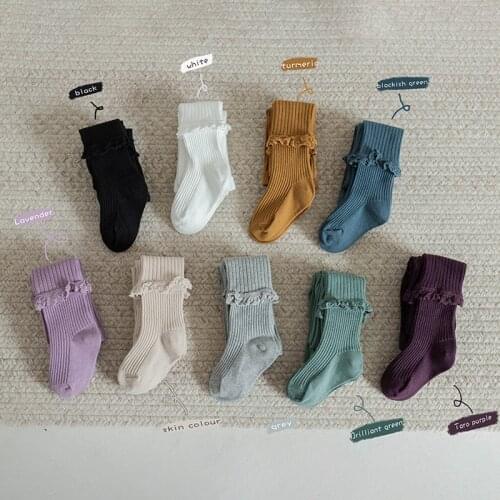 Beautiful Fashion Tights for Girls Autumn Winter Childrens Pantyhose Knitted Casual breathable Kids Tights Cotton Pants 1-10Y