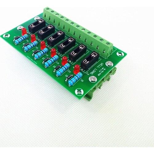 Fuse Module,6 Position Fuse Panel Mount Power Distribution Module Board