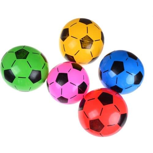 Inflatable Ball Children Football Soccer Balls For Kids Training Elastic Football Toys Child Gifts 20CM