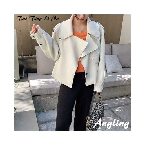 2019 New Fashion Genuine Sheep Leather Jacket G2