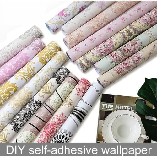 European aristocratic style wallpaper Luxury Modern Metallic Vinyl Wallpaper Wall Paper Bedroom Living Room Wallpapers Roll Beig