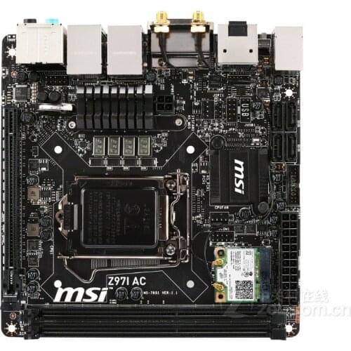 MSI Z97I AC Original Desktop Motherboard Z97 LGA 1150 DDR3 SATA3 USB3.0 16G Mini-ITX mainboard