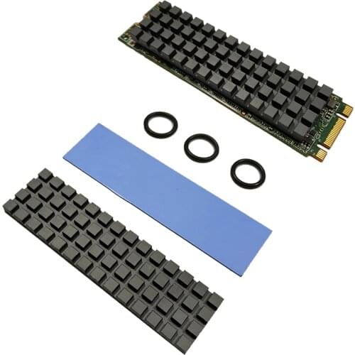 Pure Copper Graphene Heatsink M.2 NGFF 2280 PCI-E NVME SSD Thermal Pad Cooler Radiator 67x18x0.5/1.5/2.0/3.0/4.0mm