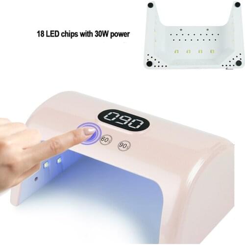 UV LED Nail Lamp 30W Professional Nail Dryer Gel Polish Light Nail Polish Curing Gel LED Dryer Professional Nail Art Tools