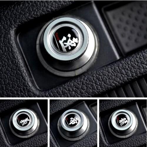 Silver Aluminum Adornment Car Cigarette Lighter Socket dust plug For MITSUBISHI RALLIART LANCER EVO LUTION 8 9 ECLIPSE GT3000