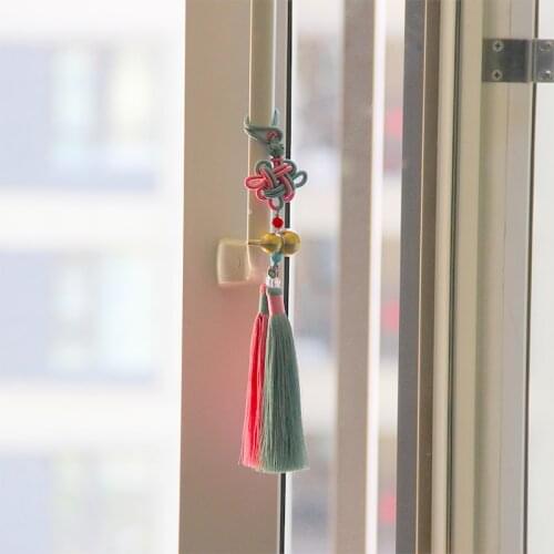 1Pc Chinese Knot Tassel Gourd Feng Shui Doors Handle Accessories Home Decor Car Lucky Hanging Craft Aesthetic Room Decoration