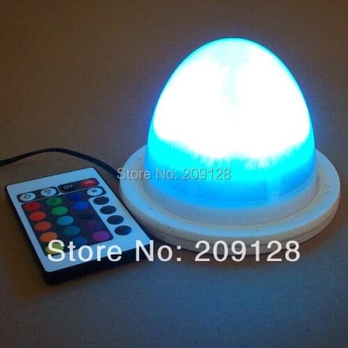 11.7cm RGB remote control rechargeable colors change led light lamp VC-L117