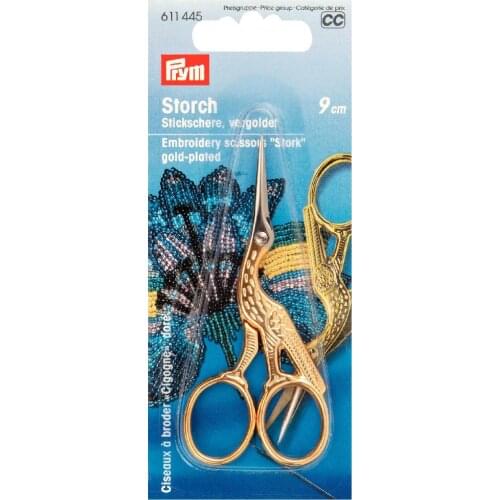 611445 Embroidery scissors Stork