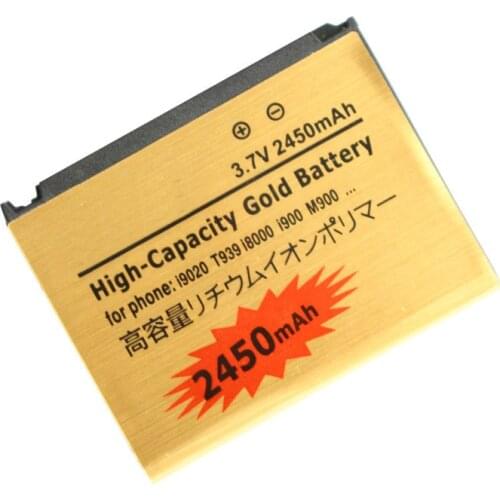 1x AB653850CA 2450mAh Gold Battery For Samsung Galaxy Nexus S i9020 /T T939 i8000 i900 M900 i9023 i7500 T636 D720 i220
