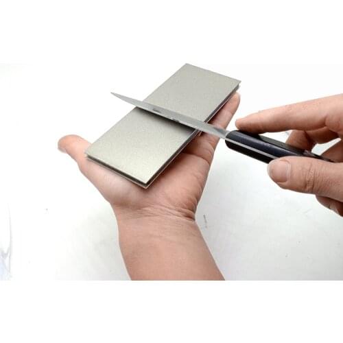 Diamond whetstone bar block Sharpening Stone Polishing Block Knife sharpener Wood non-slip base