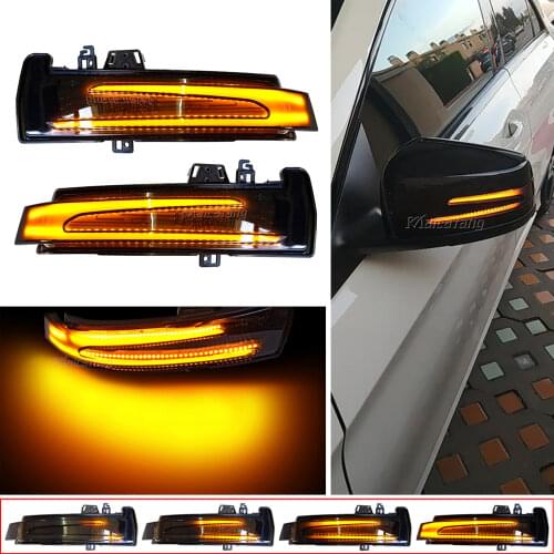 For Benz A B C E S CLA GLA CLS Class W176 W246 W204 X156 Dynamic Turn Side Mirror Signal Blinker Flasher Light lamp