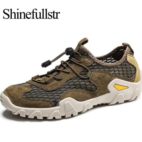 Breathable Men Hiking Shoes Outdoor Trekking Sneakers Anti Skid Climbing Mountain Tracking Sport Shoe Zapatillas Treking Hombre