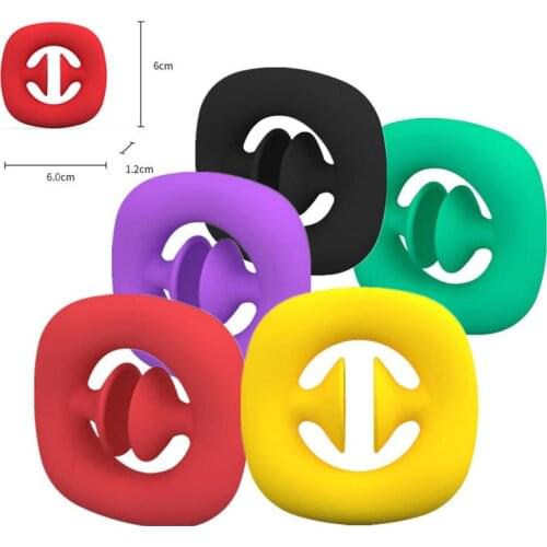 Fidget Toys Snap Hand Grasping Anti-Stress Toys Autism Special Needs Stress Relief Soothing Simple Dimple Fidget Sensory Toys