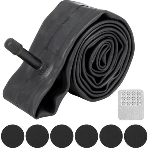Uxcell 20/22/24/26 Inch Rubber Bike Inner Tube Bicycle Tyre Tire Repair Kit American Type Valve Cycling Accessories