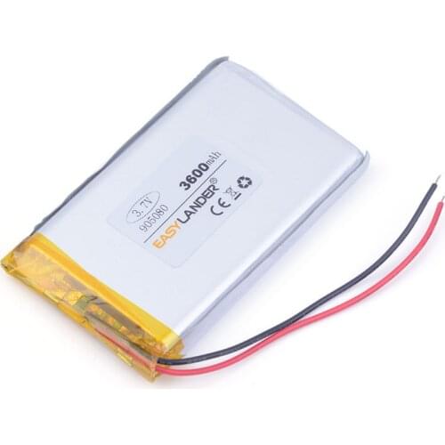 Size 905080 3.7V 3600mah Lithium tablet battery with Protection Board For PDA Tablet PCs Digital Products