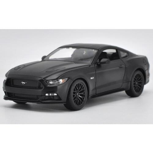 1:18 Diecast Model for Ford Mustang GT 5.0 2015 Alloy Toy Car Miniature Collection Gift