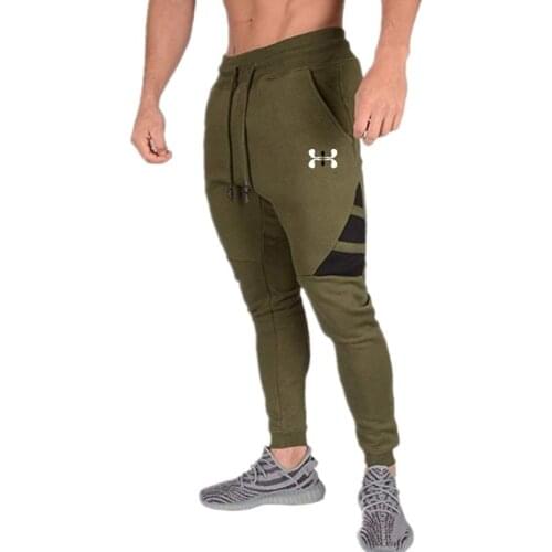 Latest hot mens sports pants autumn and winter mens gym fitness jogging fitness pants men 1 order