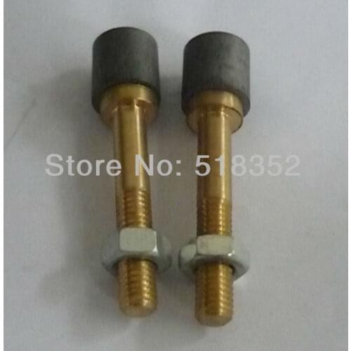 Electric Conduction Assembly including High Density Power Feed Contact and Conductive Brass Rod of Wire Cut EDM Parts
