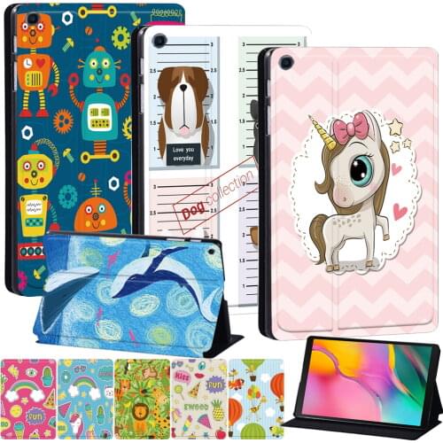 Tablet Folding Folio Case for Samsung Galaxy Tab A7 10.4 2020 T500/Tab A 8.0 2019/Tab A 10.5/Tab A A6 10.1/Tab A 10.1 T510
