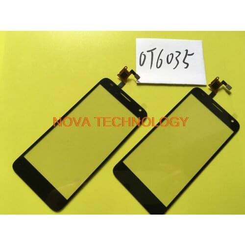 Wyieno OT 6035 Sensor Phone Replacement Parts For Alcatel idol X OT6035 Touch Screen Digitizer Glass Panel + tracking