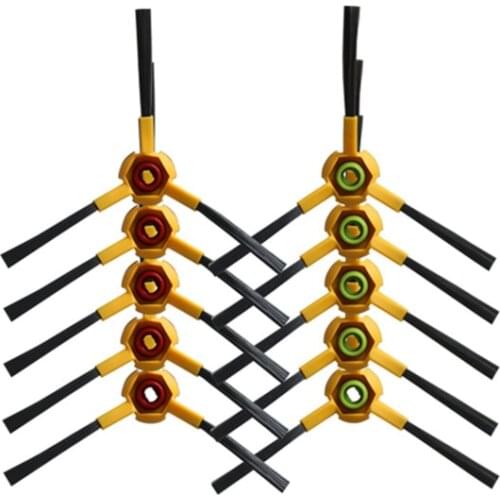 10 piece/lot Robot Cleaner Side Brush replacement for Ecovacs Deepoo D73 Deebot D76